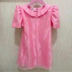 Little Girl Traditional Filipina Cultural Dress Size 4 Butterfly Sleeves